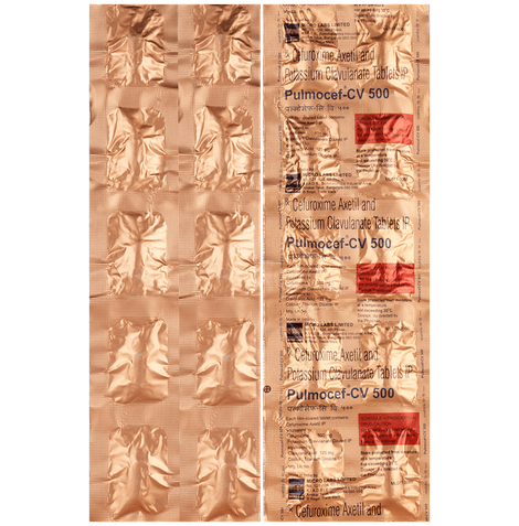 Pulmocef-CV 500 Tablets