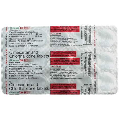 Olmesar CH 20 Tablet