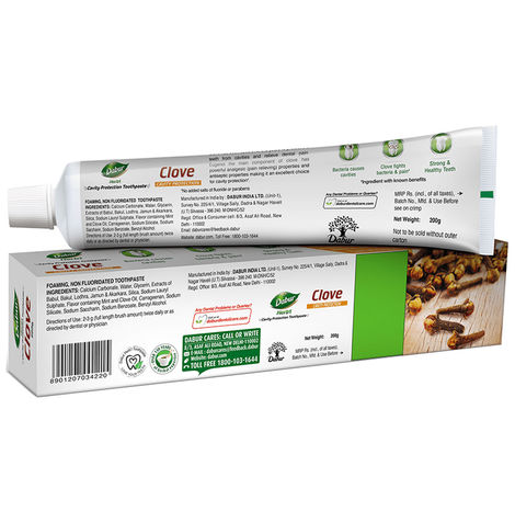 Dabur Herb'l Clove - Cavity Protection Toothpaste