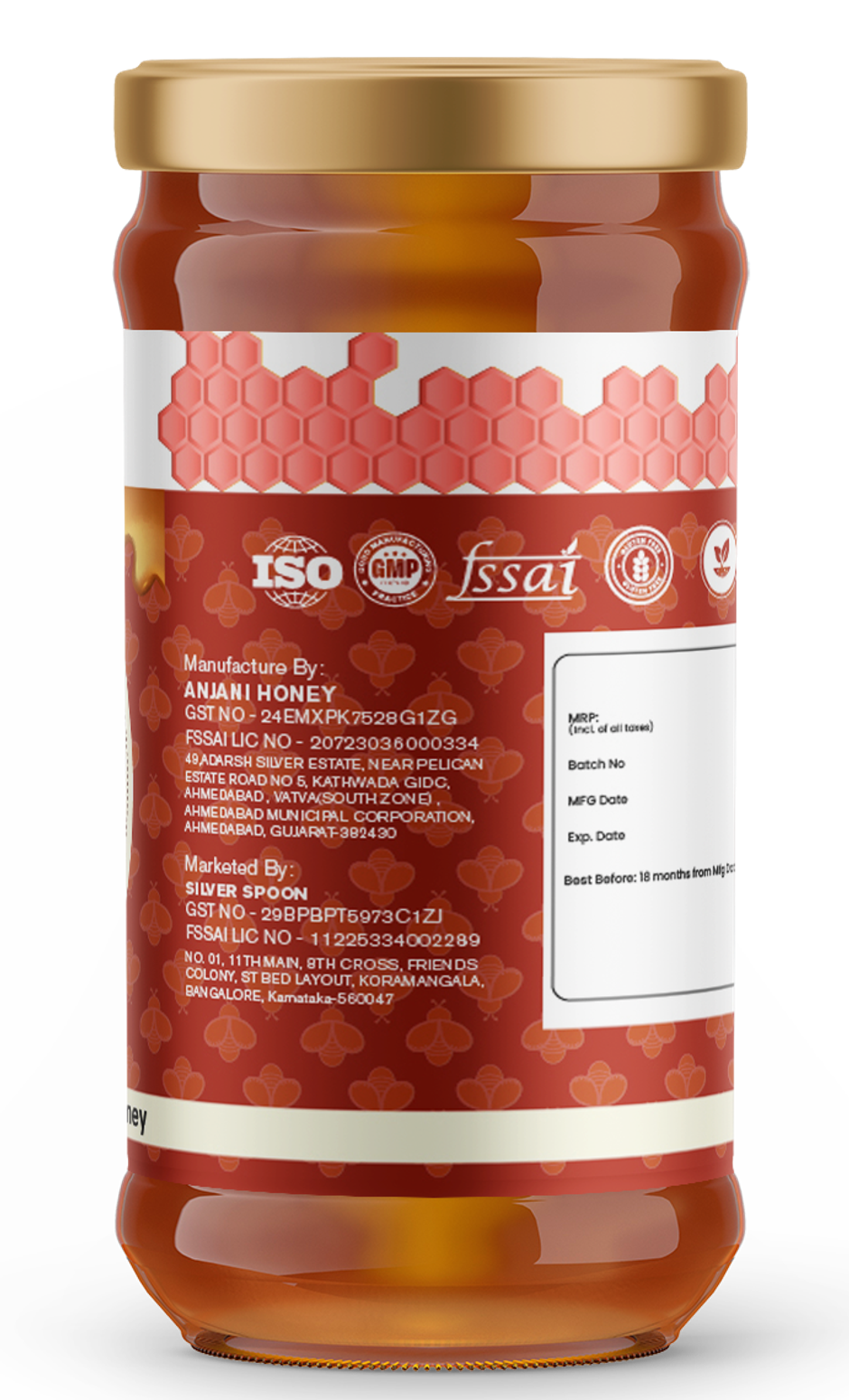 Indu Foods Rose Wood Honey
