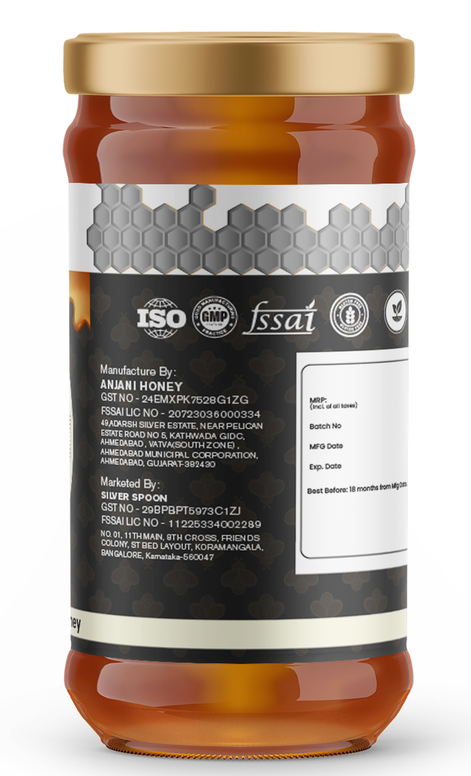 Indu Foods Black Seed Honey