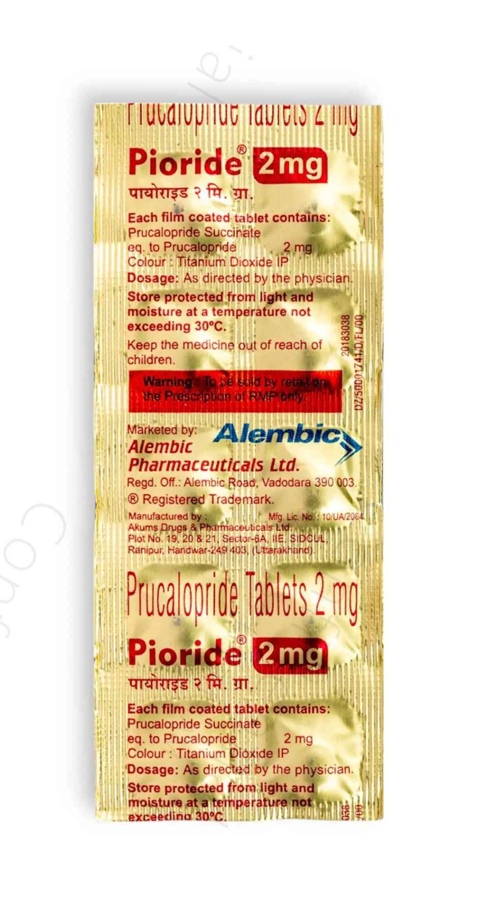 Pioride 2mg Tablet