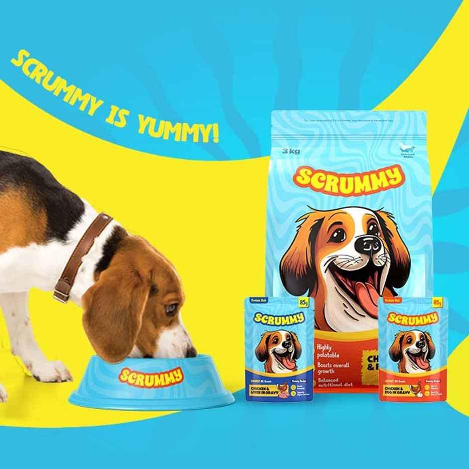 Scrummy Chicken & Egg Dog Dry FOOD