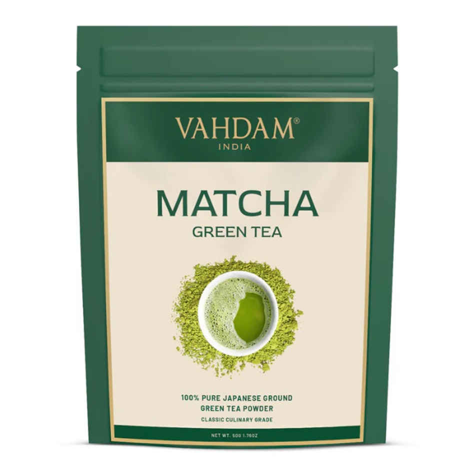 Vahdam Japanese Matcha Green Tea