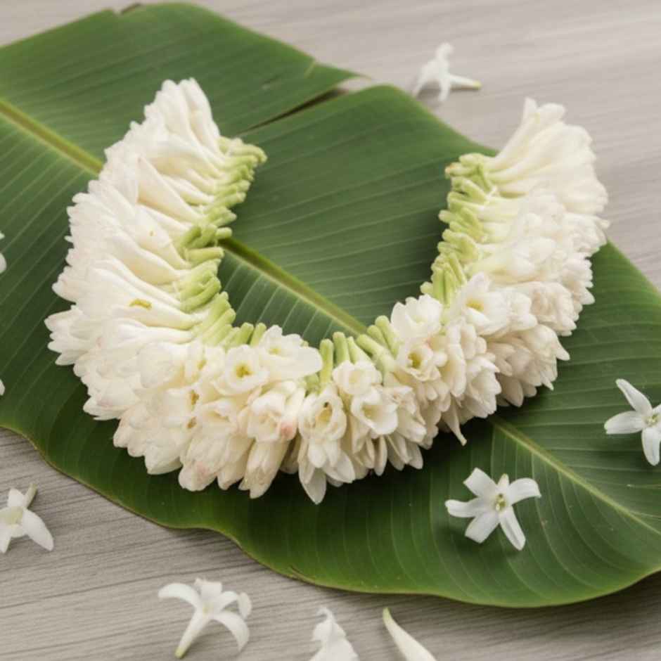 Tuberose Garland (Rajnigandha Mola)