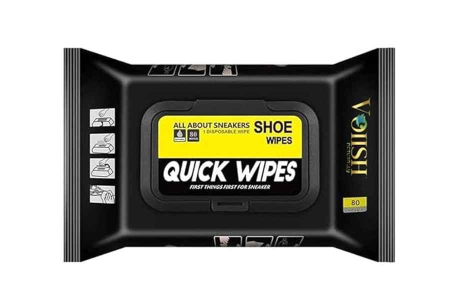 Voiish Shoe Cleaning Wipes | Professional Travel Disposable Shoe Wipes