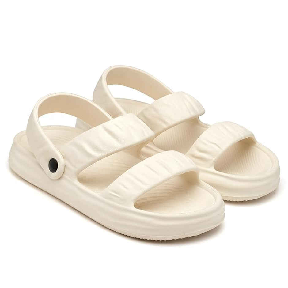 Asian Indigo-02 Women Clogs Cream (Size-5)