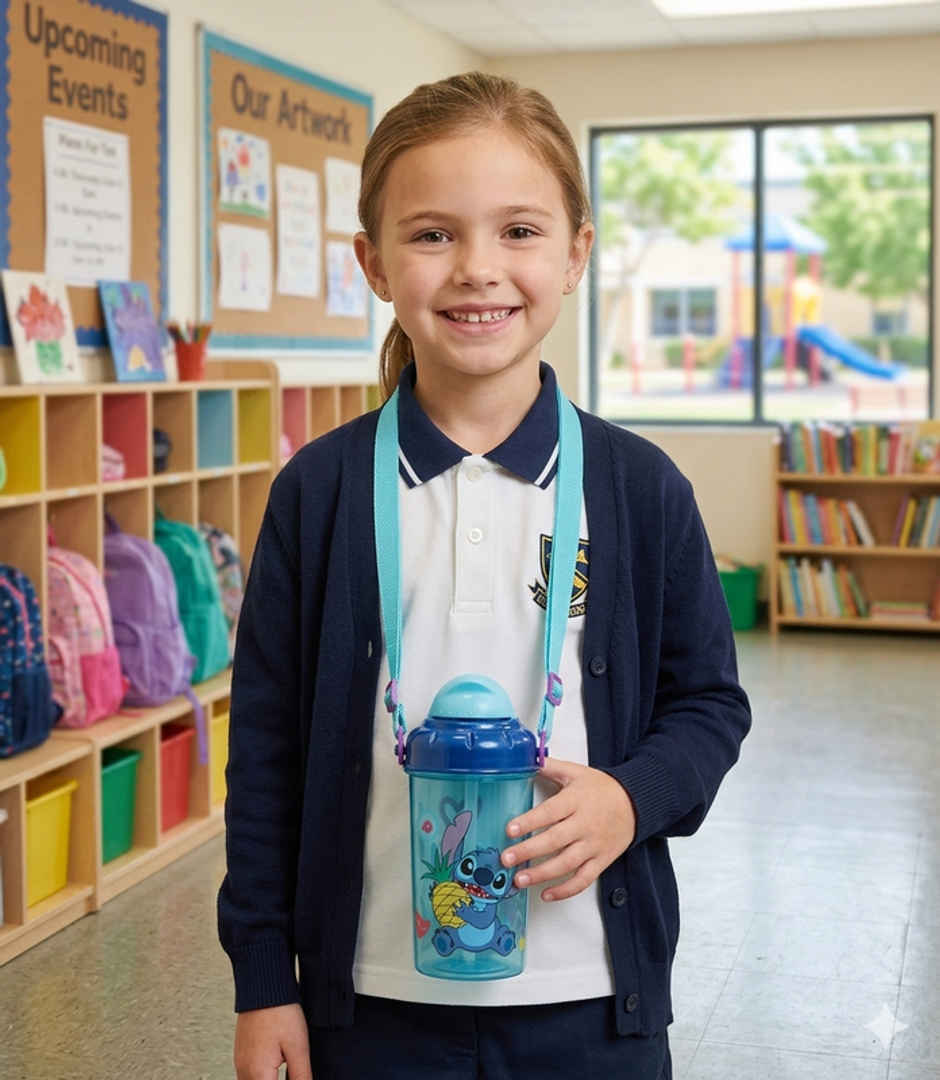 Striders Single Wall Canteen Stitch Drawing | 465 ml