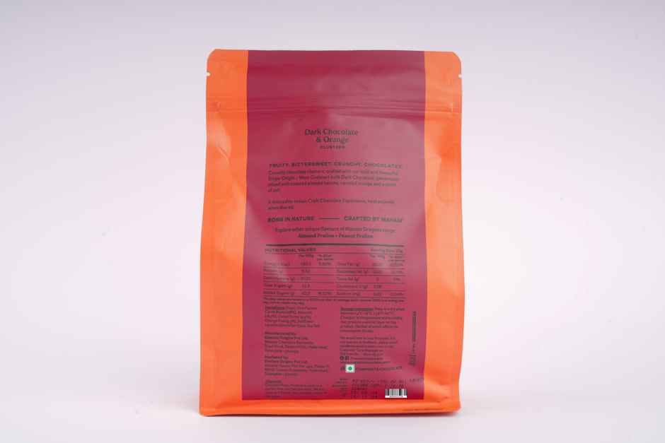 Manam Dark Chocolate & Orange Cluster