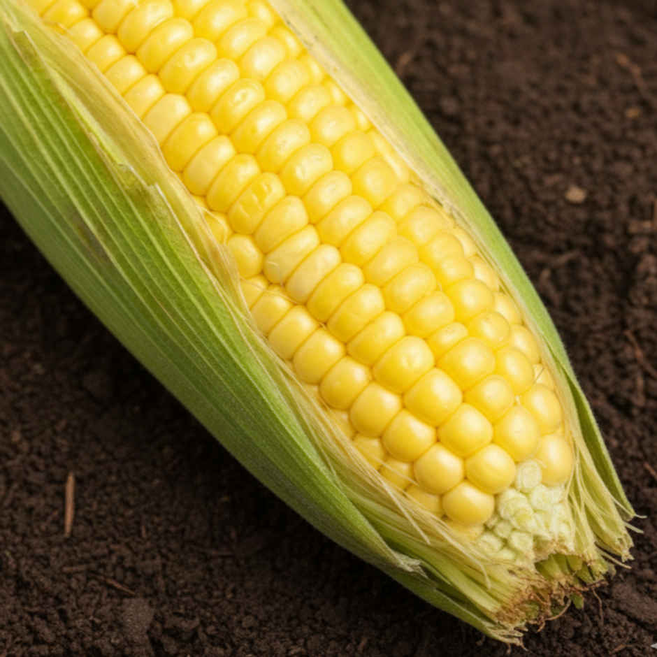 Organically Grown Sweet Corn