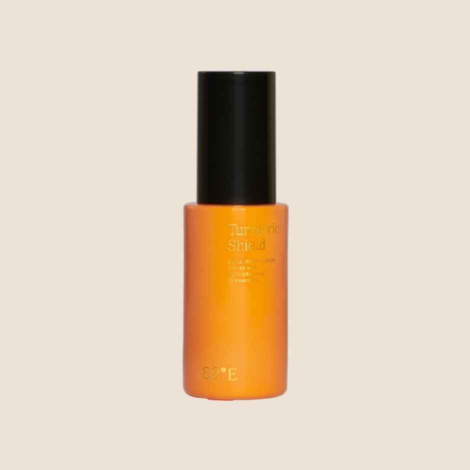 82 E by Deepika Padukone Turmeric Shield Sunscreen Serum SPF 40 PA+++ with Turmeric and Ceramides