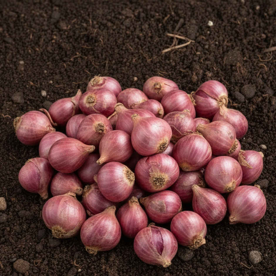 Organically Grown Sambar Onion