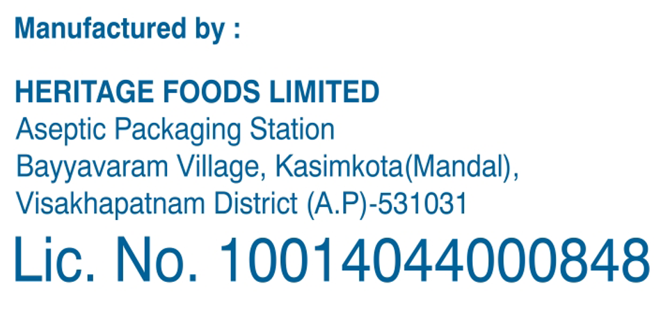 Heritage Special Long Life Toned Milk (Pouch)