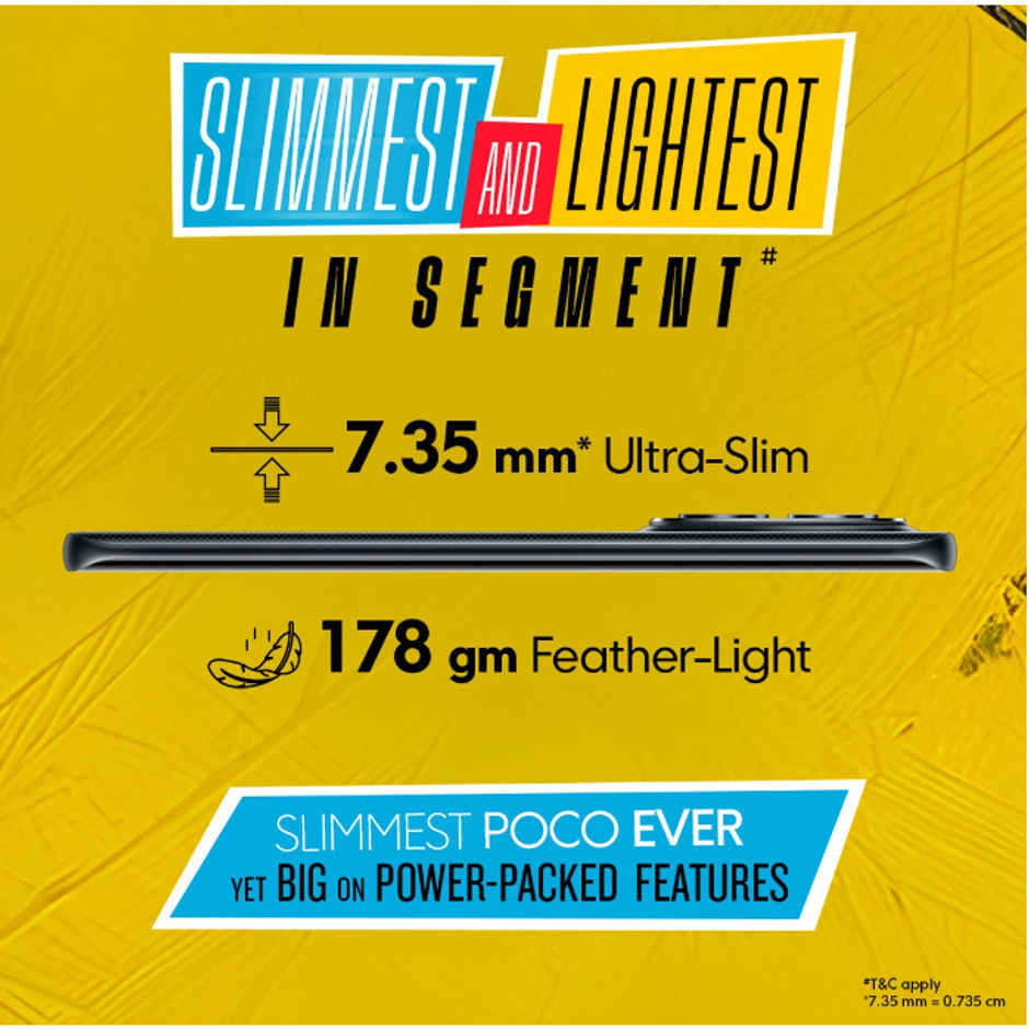 POCO M8 5G | 6GB RAM, 128GB Storage | Carbon Black