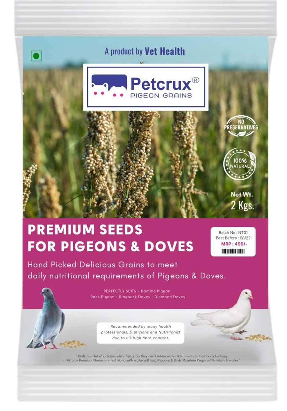 Petcrux Bajra Bird Food
