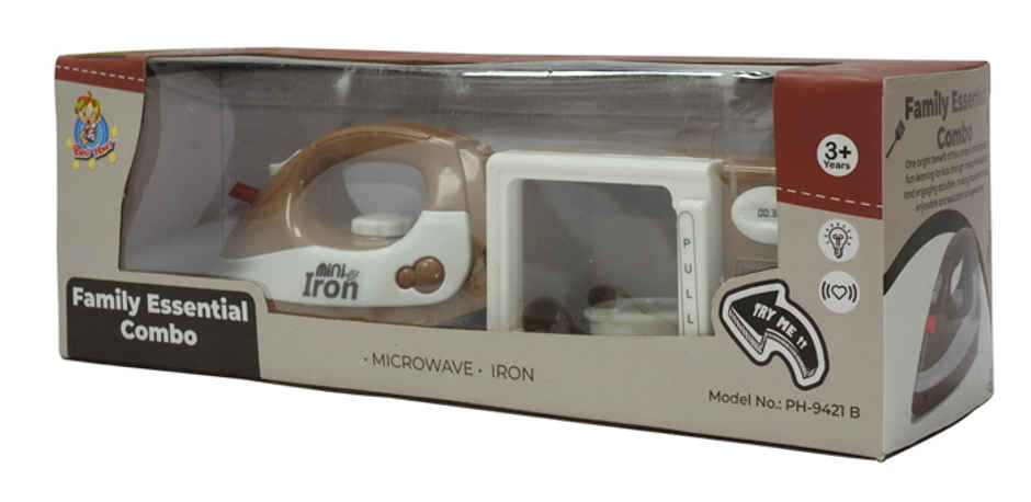 Anz Toy Brown Microwave & Iron Ph 9421