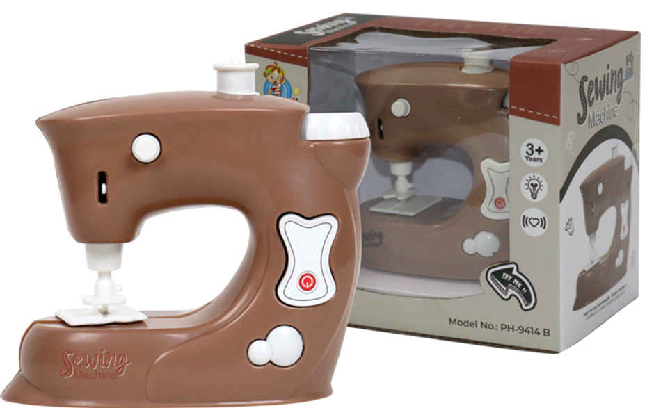 Anz Toy Brown Sewing Machine