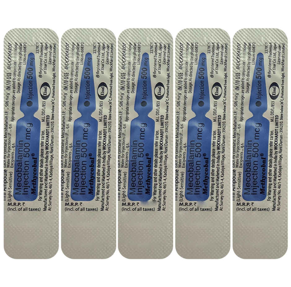Methycobal 500mcg Injection