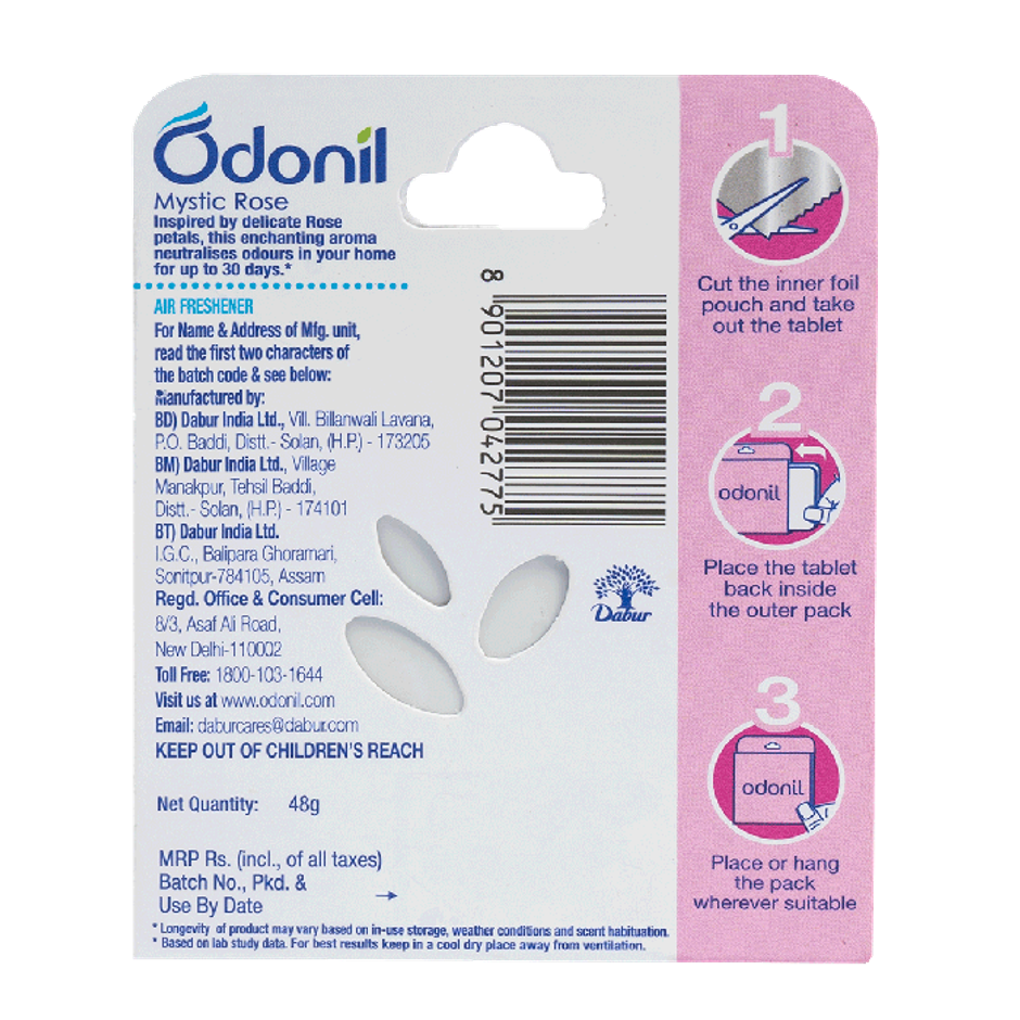 Odonil Mystic Rose Air Freshener Blocks