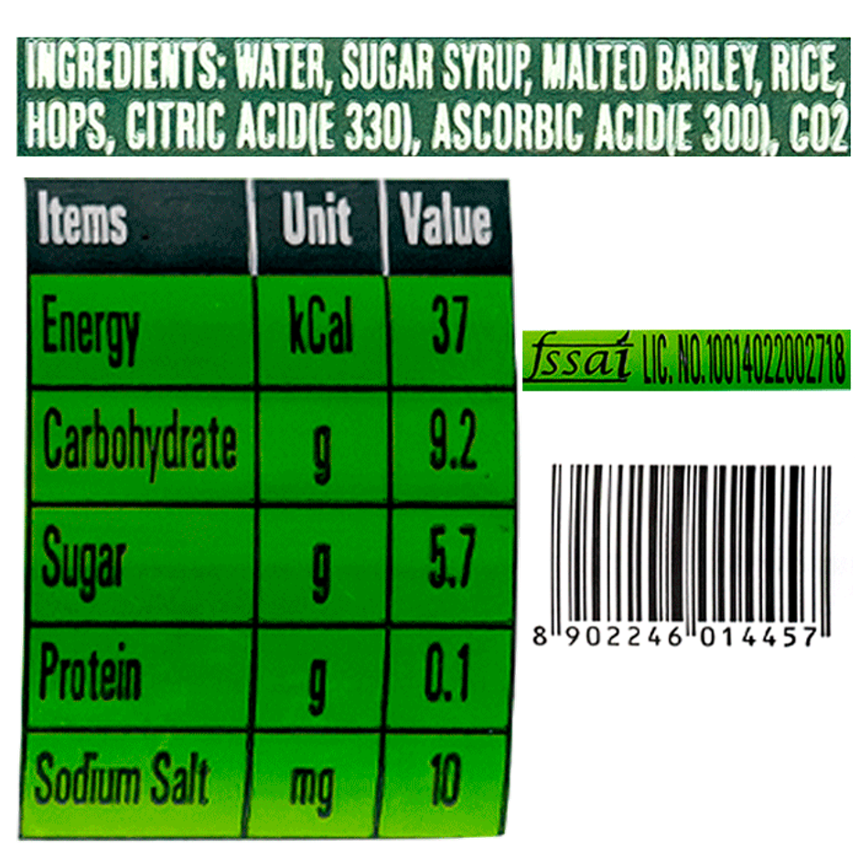 Budweiser 0 Non Alcoholic Beer Green Can