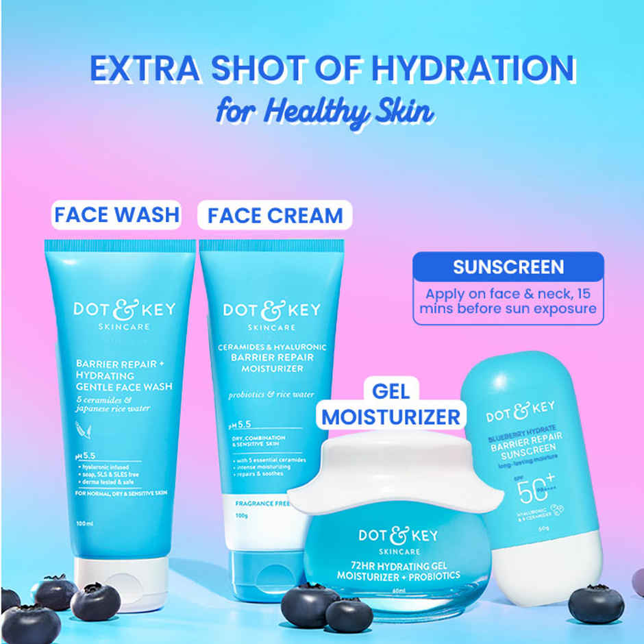 Dot & Key Blueberry Hydrate Barrier Repair Sunscreen SPF 50+, PA++++
