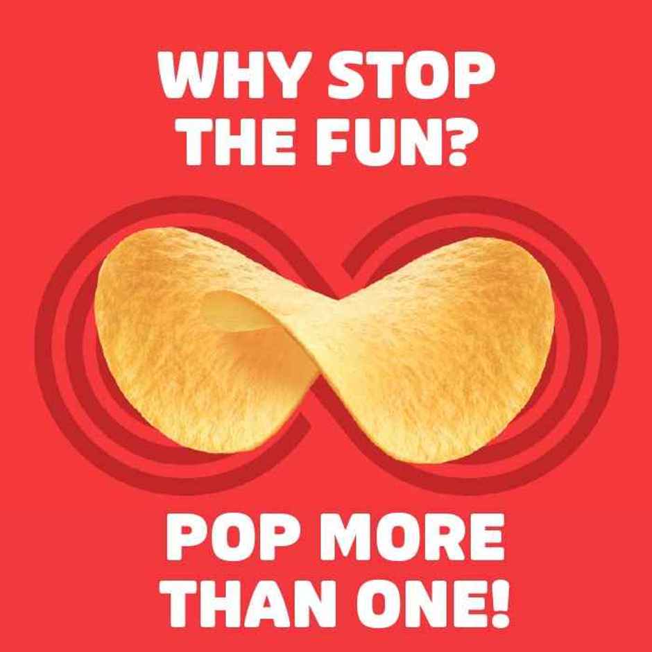 Pringles Potato Chips Original Flavour | Crunchy & Classic