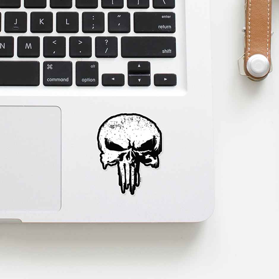 House of Festivals Punisher Skull - Marvel Official Sticker