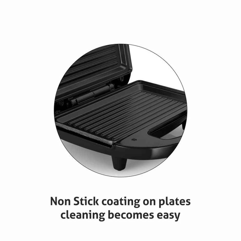 Glen SA 3024 Sandwich Maker Black - Grill