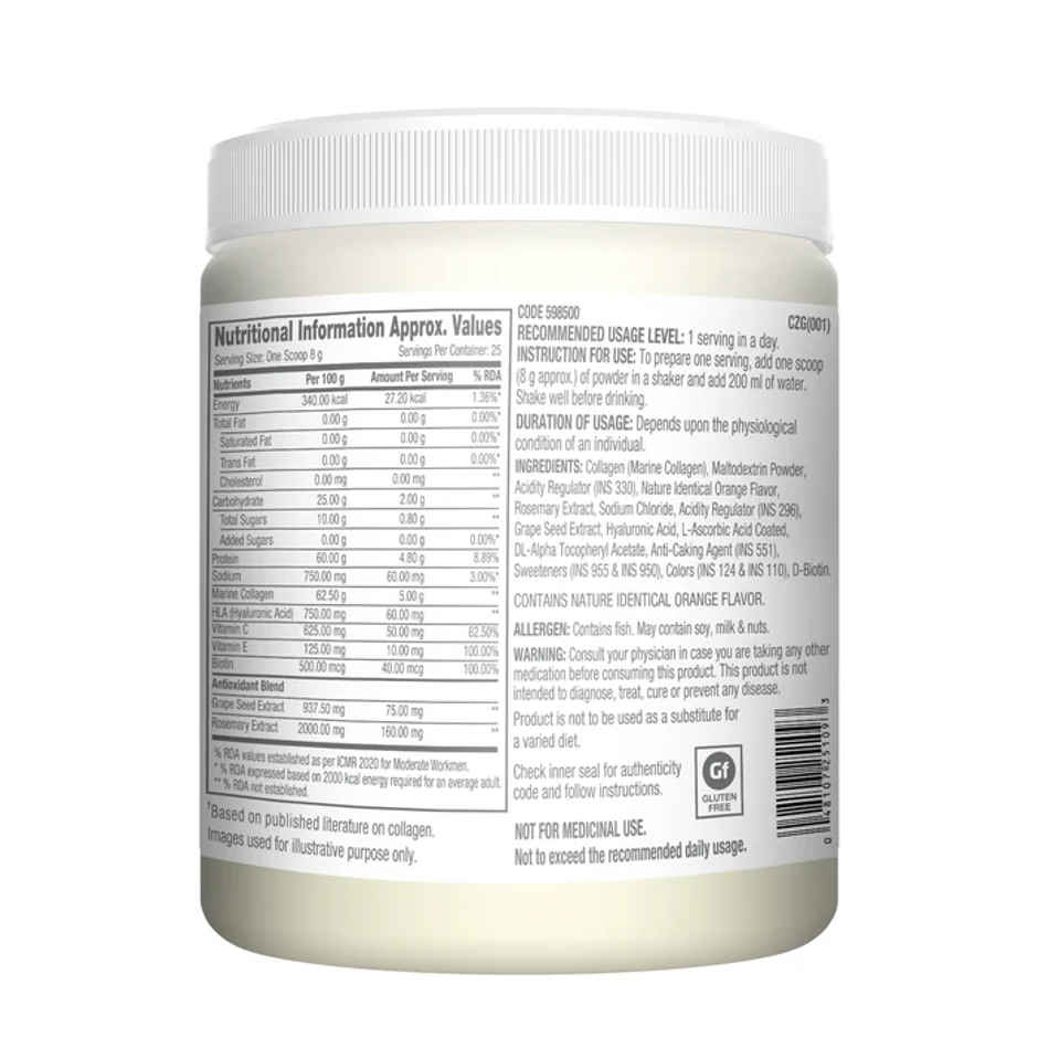 GNC Marine Collagen Orange
