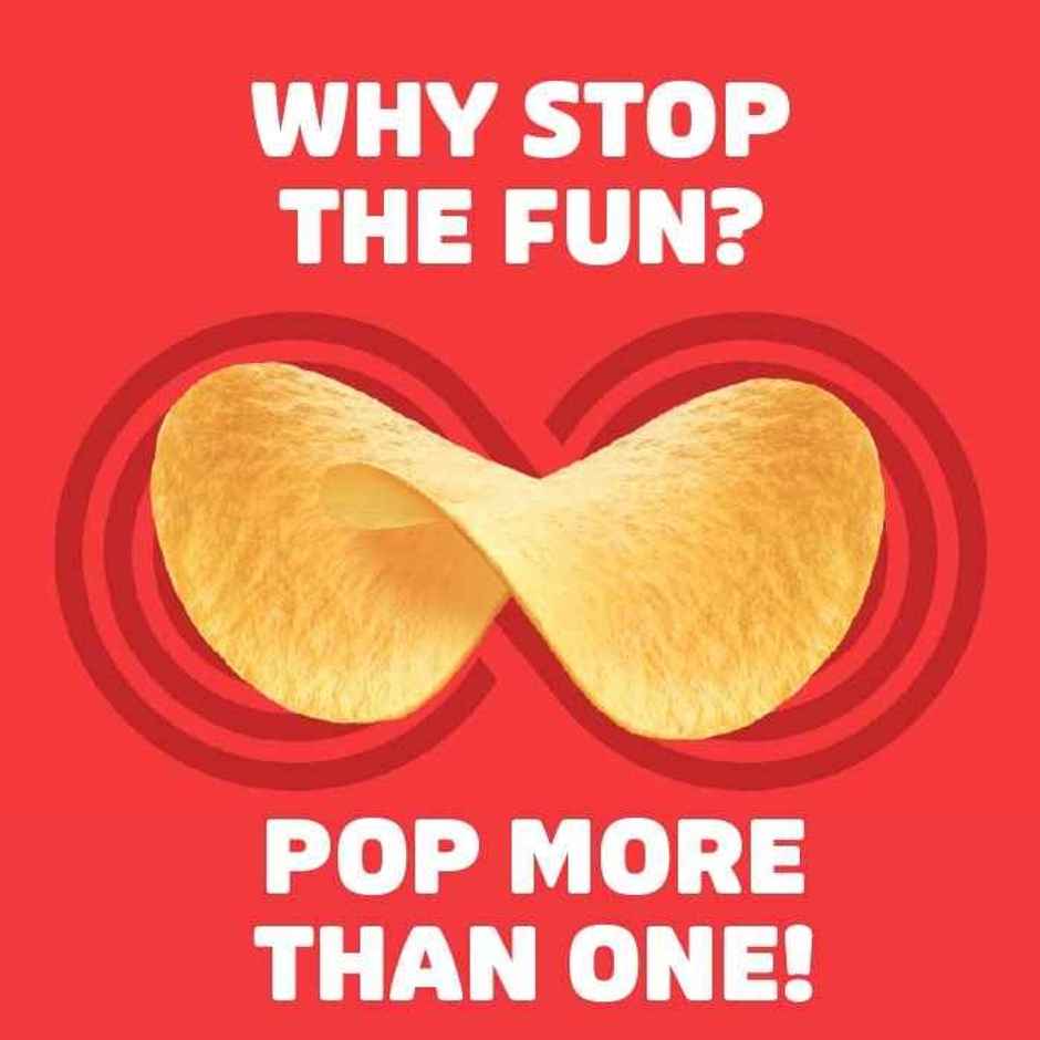 Pringles Potato Chips Original Flavour | Crunchy & Classic