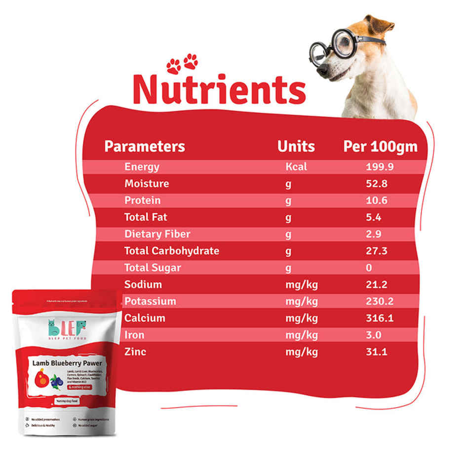 Blep 100% Natural Lamb Broth For Dogs And Cats | 5 Packs | Zero Preservatives (500g) & Blep 100% Natural Dog Food | Lamb Blueberry Trial Pack | 5 Packs | Zero Preservatives (500g) Combo