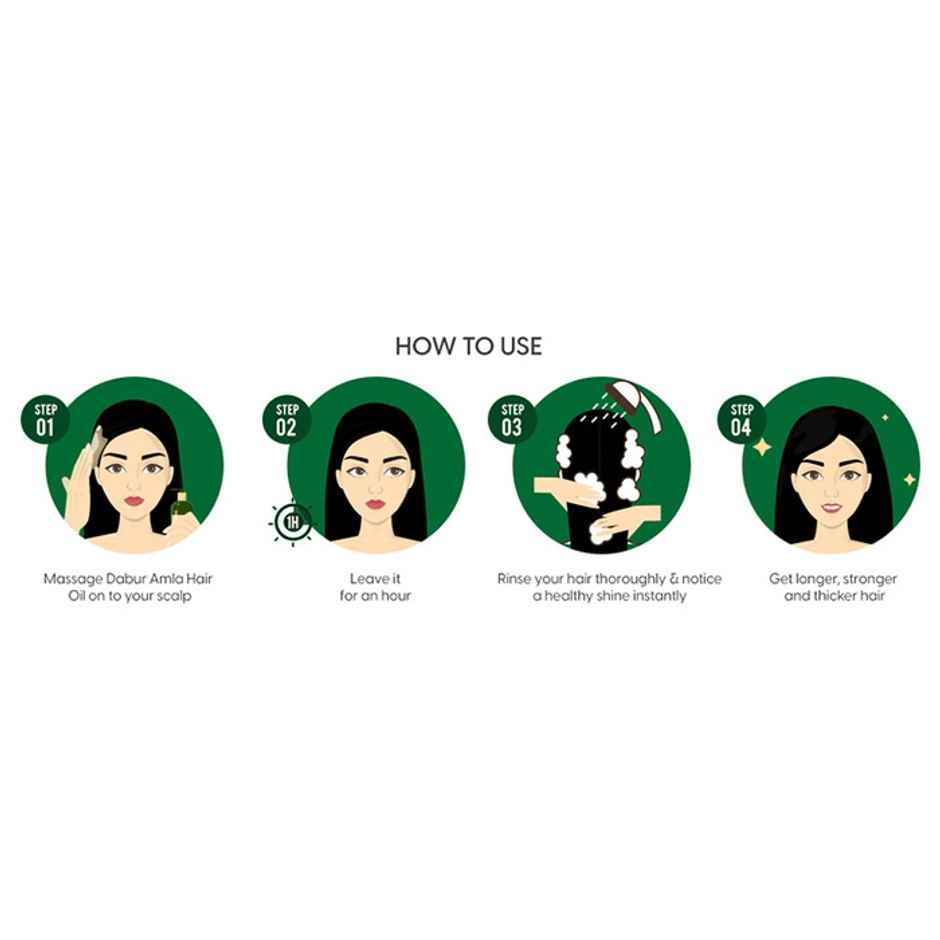 Dabur Amla Hair Oil 550mL