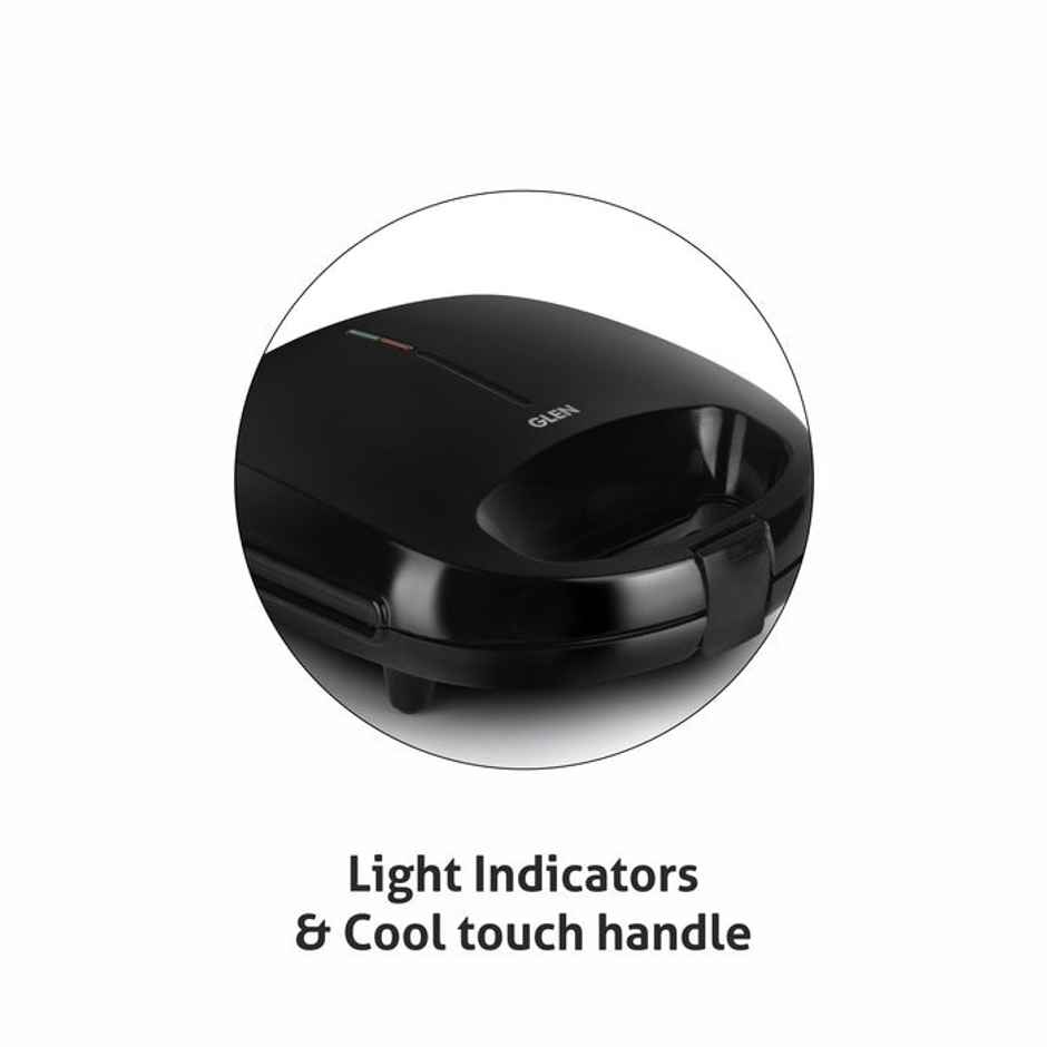 Glen SA 3024 Sandwich Maker Black - Grill