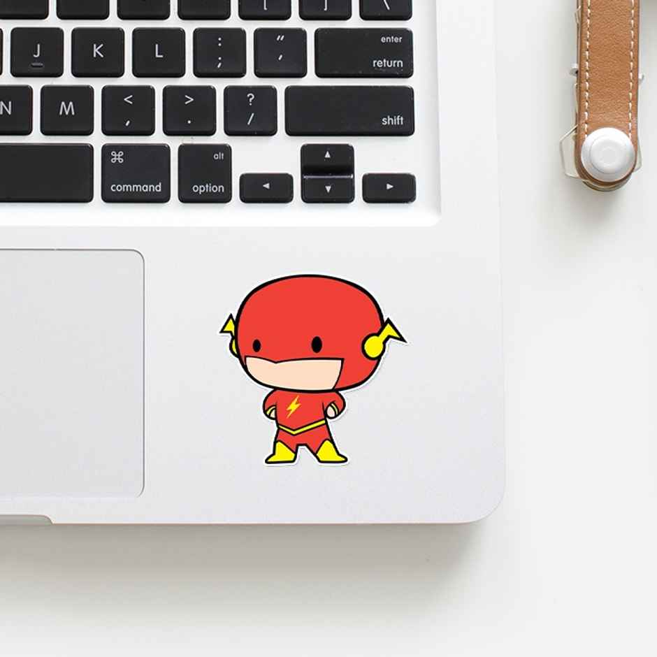 House of Festivals The Flash Chibi - Dc Comics Official Sticker