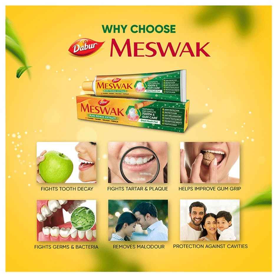 Dabur Meswak Pure Miswak Extract Toothpaste