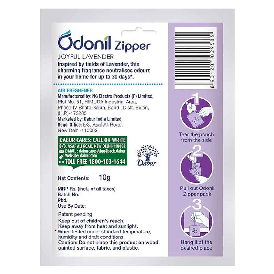 Odonil Soulful Jasmine Zipper