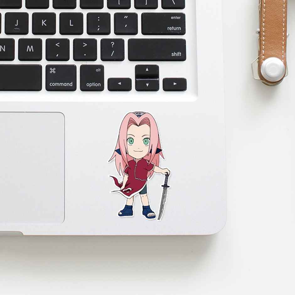 House of Festivals Sakura- Pose - Naruto Official Sticker