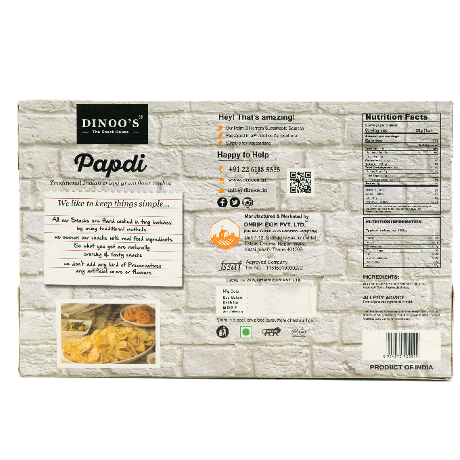 Dinoo'S Papdi Gathiya