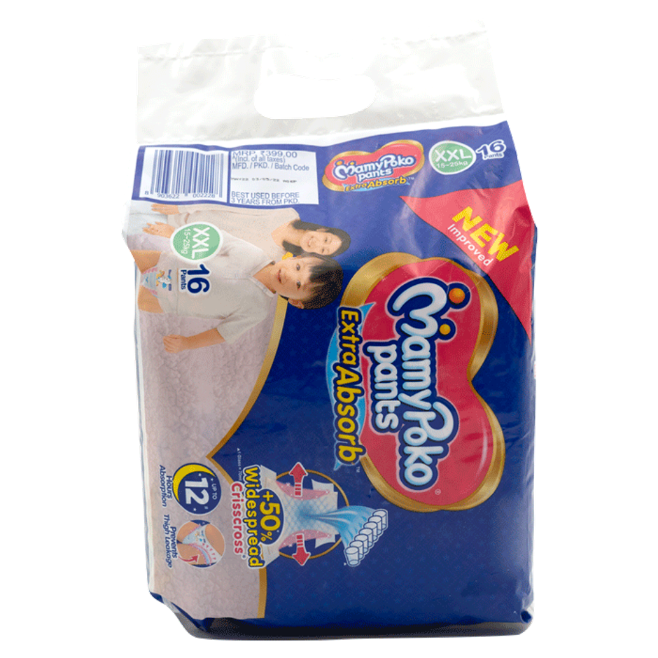 Mamy Poko Pant Extra Absorb Diapers XXL