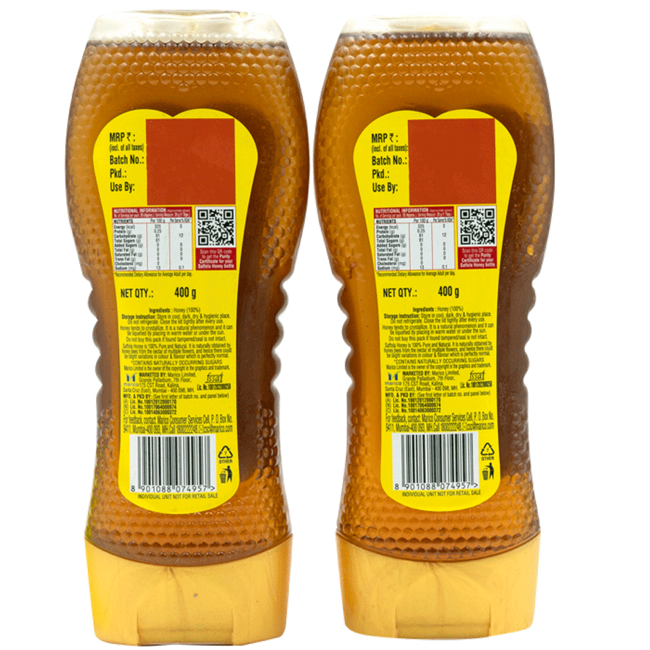 Saffola Active Honey | Absolutely Pure