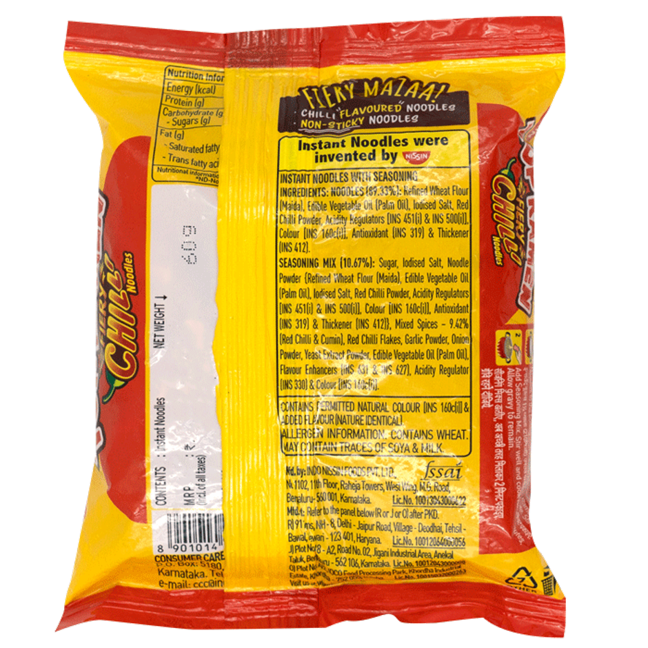 Top Ramen Fiery Chilli Noodles