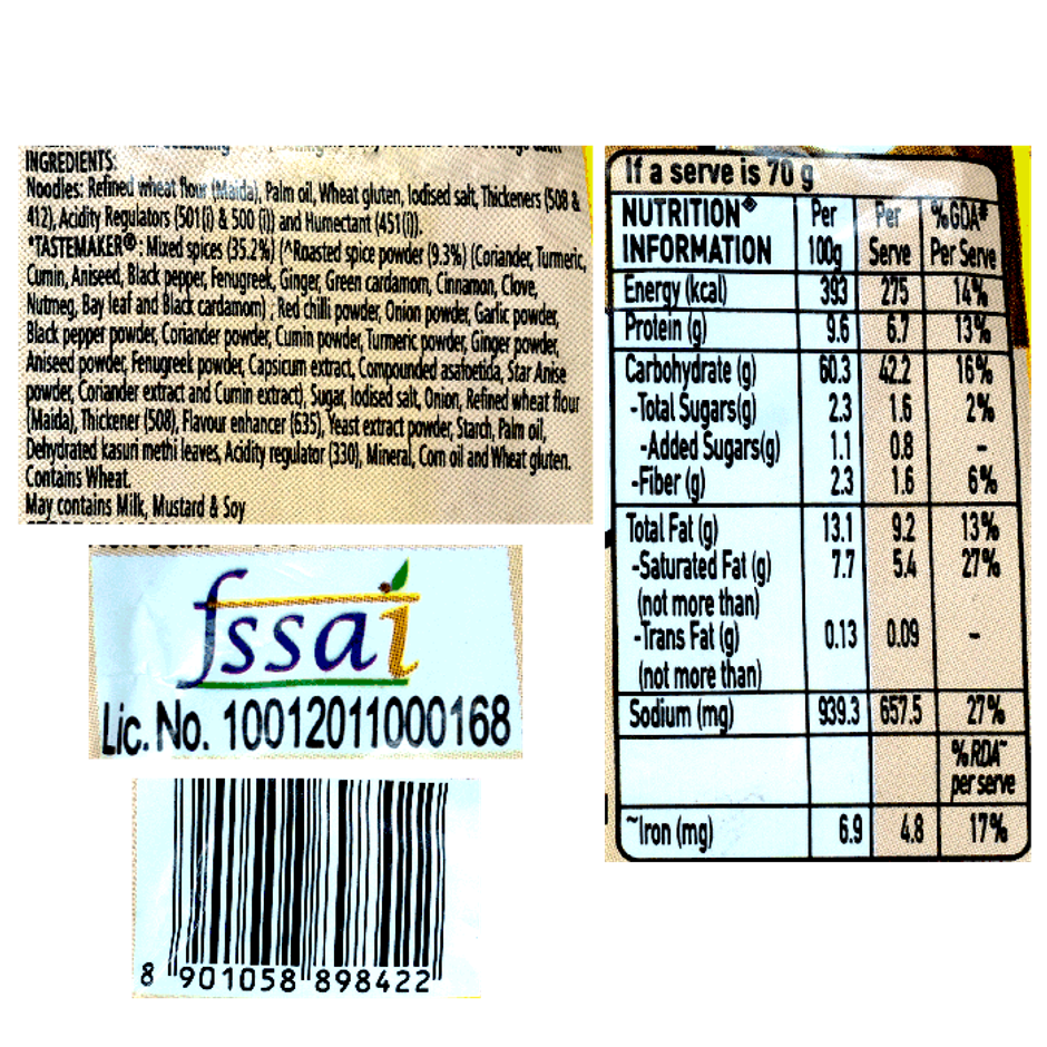 Maggi Special Masala Instant Noodles