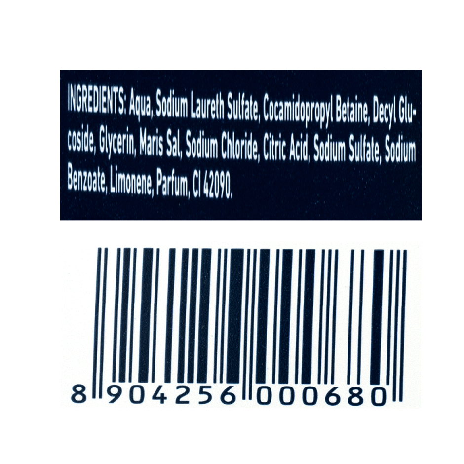 Nivea Men Vitality Fresh Shower Gel with Ocean Minerals Shower Gel for Body Face & Hair