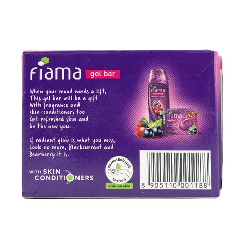 Fiama Gel Bathing Bar - Bearberry & Blackcurrant 