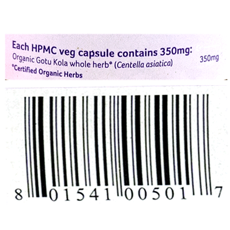 Organic India Brahmi Bottle