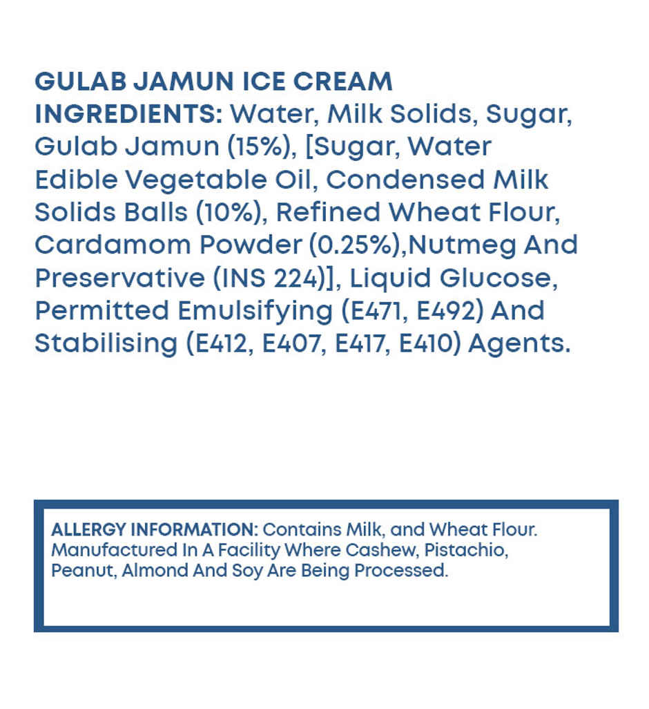 Vadilal Gulab Jamun Matka Ice Cream