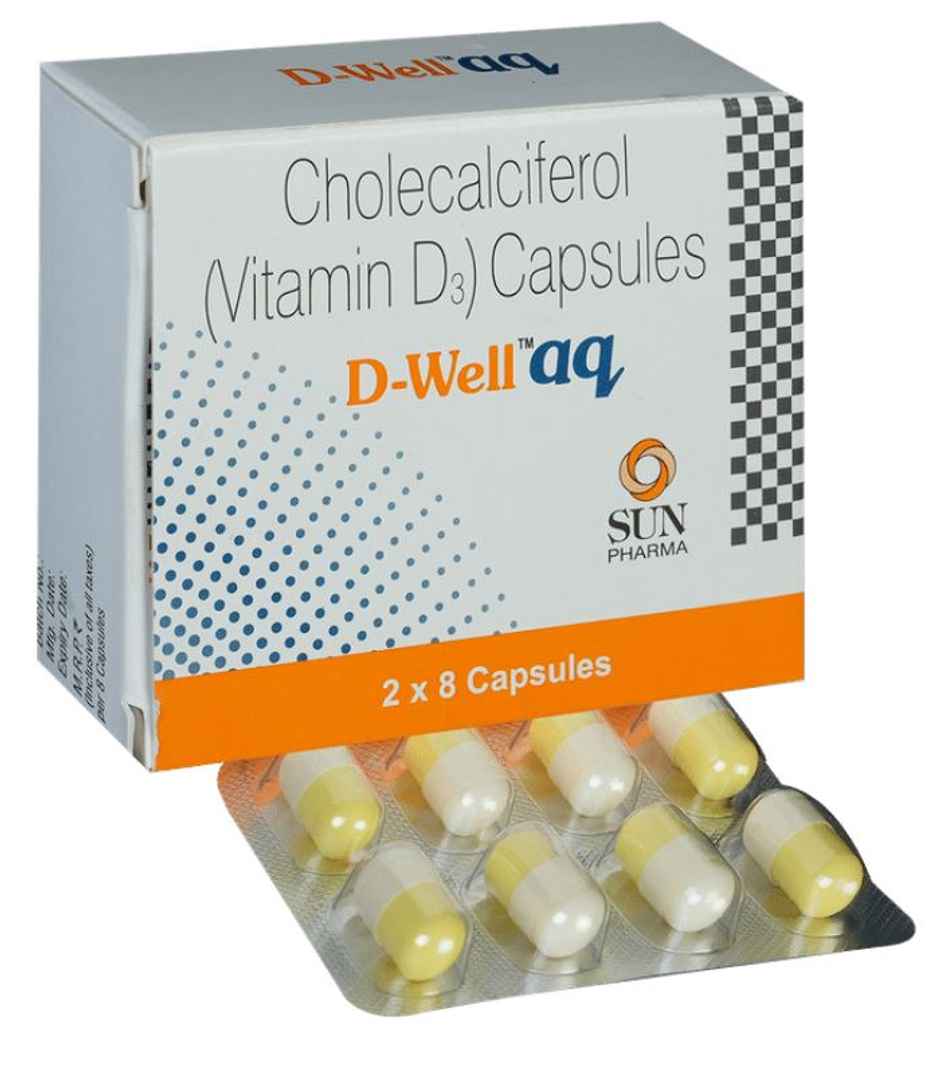 D-Well aq Vitamin D3 Capsule