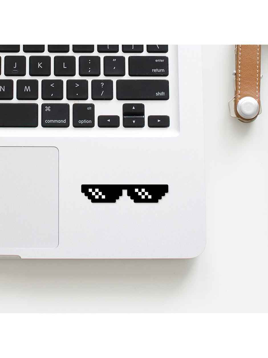House of Festivals Thug Life Glasses - Sticker