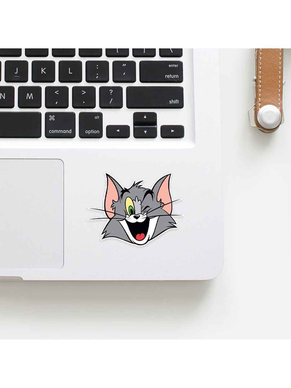House of Festivals Tom Face - Tom and Jerry Official Sticker