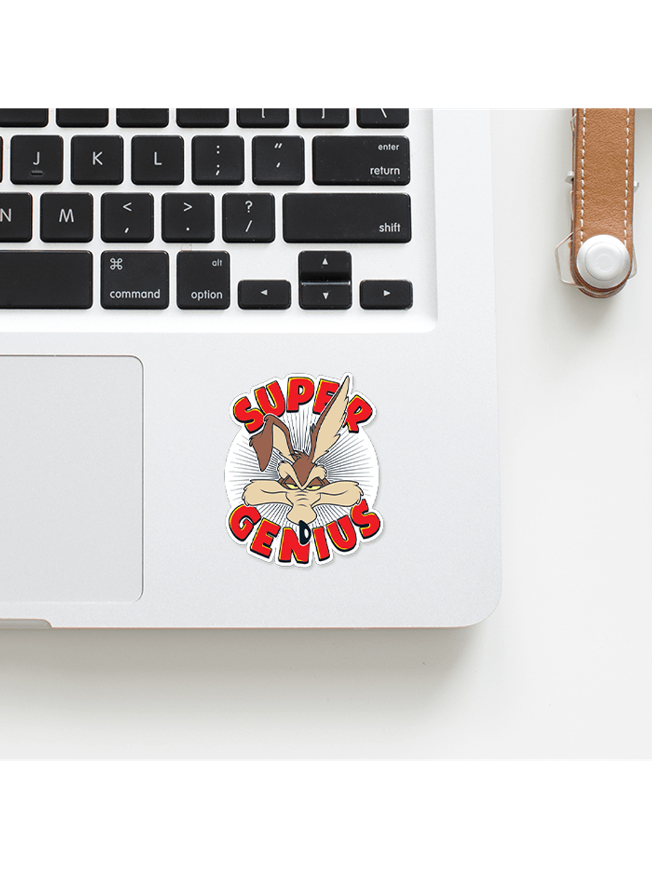 House of Festivals Super Genius - Looney Tunes Official Sticker